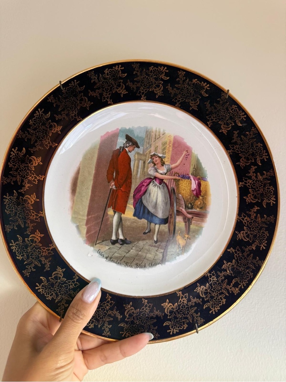 Vintage Weatherby Hanley Royal Falcon Ware “Cries of London” Decorative Plate